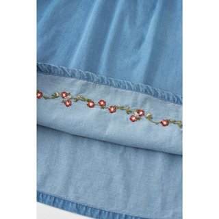 Đầm Jean dài tay bé gái Rabity 951.019