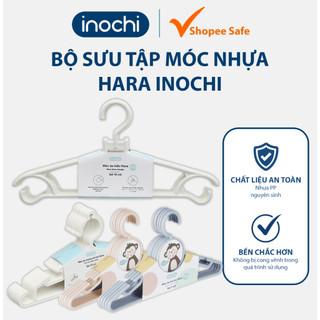 Móc áo nhựa Inochi Hara thiết kế bền đẹp hạn chế cong vênh giúp treo quần áo gọn gàng và chắc chắn