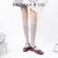 - Giày búp bê nữ hottrend balletcore đế bệt phối nơ màu đỏ - EL079