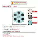 Máy tập boxing tại nhà 6 điểm đấm - Mẫu mới cảm biến âm nhạc, kết nối bluetooth, bảo hành 12 tháng, Lừu Thị Duyên Boxing — ảnh 3