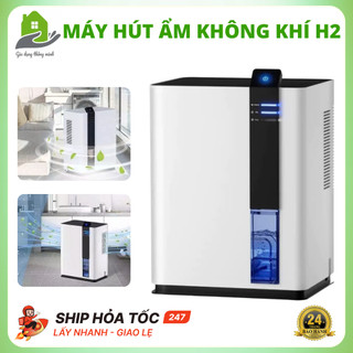 Máy Hút Ẩm Không Khí H2 Youpin Công Suất 70W, Dung Tích Lớn 3L, Chế Độ Ngắt Tự Động, Bảo Hành 2 Năm