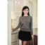 DELIZ - Áo len cardigan dài tay cổ tròn dáng trơn basic nhiều màu cho nữ phong cách vintage công sở CD105