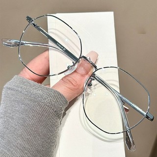 Mắt kính cận thị kính cận có độ sẵn - 0 ~ - 6.00 gọng trong suốt chống ánh sáng xanh phong cách Hàn Quốc kính 1132