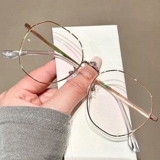 Mắt kính cận thị kính cận có độ sẵn - 0 ~ - 6.00 gọng trong suốt chống ánh sáng xanh phong cách Hàn Quốc kính 1132