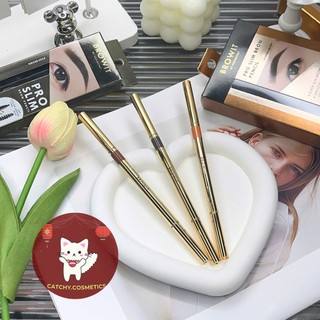 [NONGCHAT] Chì Kẻ Chân Mày Nongchat 2 Đầu, Đầu Chỉ Mảnh 1.5mm, Pro Slim Brown Pencil, 0.06g