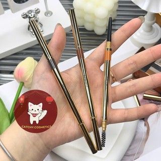 [NONGCHAT] Chì Kẻ Chân Mày Nongchat 2 Đầu, Đầu Chỉ Mảnh 1.5mm, Pro Slim Brown Pencil, 0.06g