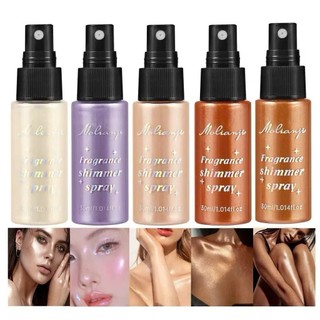 Xịt Body Nhũ, Xịt Tóc Kim Tuyến Lấp Lánh Cho Tiệc Tùng Hamin