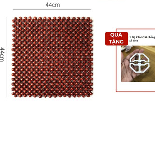 Đệm Lót yên Xe Máy số hạt gỗ Cao Cấp Chống ê mông thoáng khí đan Dây Dù giá tại Xưởng