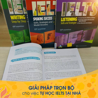 Sách - Combo Ielts Mike's (Writing, Reading, Speaking, Listening) - Học Kèm App Online