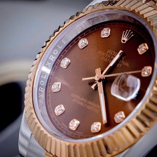 Đồng Hồ Nam ROLEX DATEJUST▫️niềng khía 
▫️thép mạ PVD bền màu 
▫️máy: pin Nhật 
▫️nam 41mm