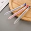 Combo 50 Bút Bi G01 Thân Nhám Mờ Trong Suốt màu đen đỏ xanh ngòi 0.5mm viết trơn mực đều dụng cụ văn phòng phẩm