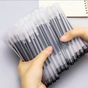 Set 50 Bút Bi G01 thân nhám, nhẹ, ngòi kim 0.5mm, mực ra đều đặn trơn tru dùng cho học sinh, sinh viên ,văn phòng.