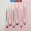 Combo 50 Bút Bi G01 Thân Nhám Mờ Trong Suốt màu đen đỏ xanh ngòi 0.5mm viết trơn mực đều dụng cụ văn phòng phẩm