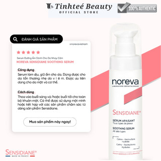 Serum dưỡng da và cấp ẩm cho da nhạy cảm Noreva Sensidiane Soothing Serum 30ml