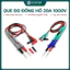 Que đo đồng hồ vạn năng 20A loại xịn đầu kim chống mòn, dây silicon chịu nhiệt loại tốt.