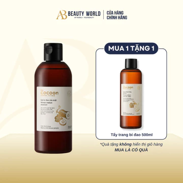 [MUA 1 TẶNG 1] Gel Rửa Mặt Bí Đao Cocoon 310ml & Nước Tẩy Trang Bí Đao Cocoon 500ml AB Beauty World