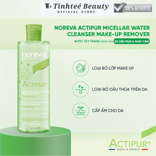 Nước tẩy trang dành cho da dầu mụn nhạy cảm NOREVA ACTIPUR MICELLAR 400ML