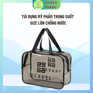 Túi Đựng Mỹ Phẩm Trong Suốt size lớn Chống Nước,Túi Đựng Đồ Trang Điểm Du Lịch Thời Trang Nữ