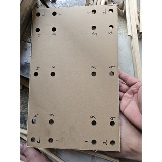 Mô hình nhà sàn Bác Hồ làm từ nan trúc mái nhà rộng 43cm