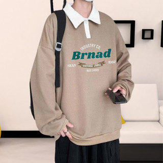 Áo sweater trơn nam nữ form rộng, áo tay dài unisex nỉ bông dày mềm mịn HOODIE POLO BRNAD K1