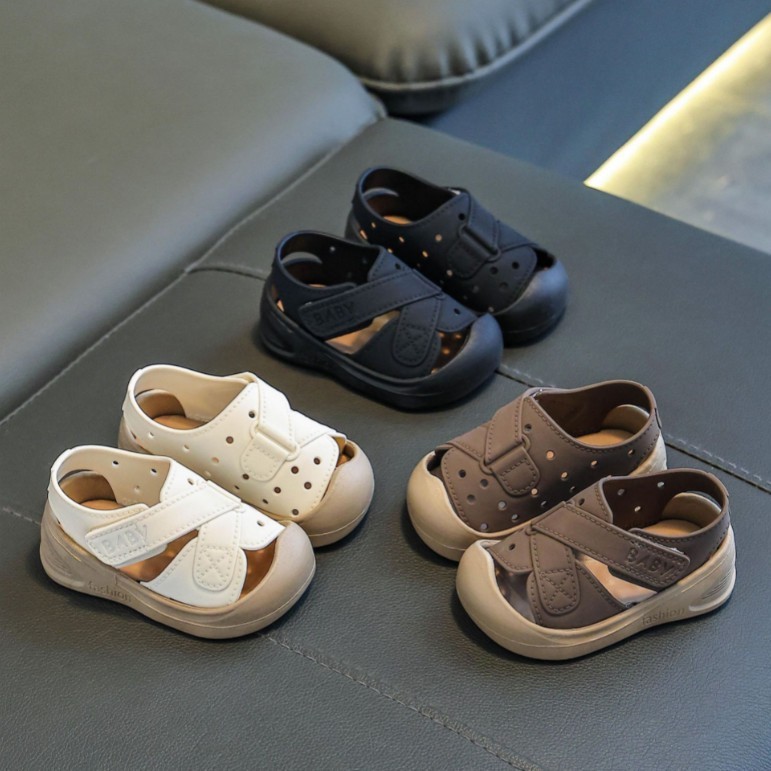 Giày tập đi cho bé chống trơn trượt, dép trẻ em BABY cho bé từ 8 tháng - 5 tuổi, êm, chống trượt