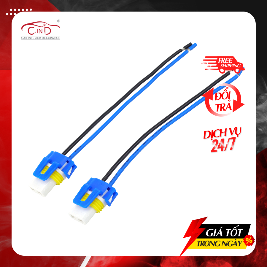 Combo 2 Chuôi Đèn Chân HB3 9005 HDS21 Lõi Ceramic -