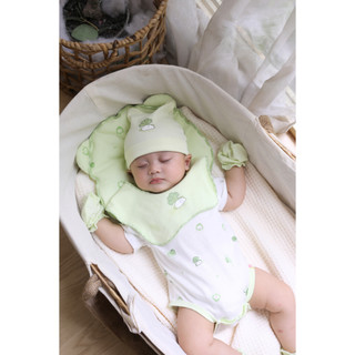 M&B (0-12M) Bộ bodychip sơ sinh Củ Cải & Ốc Sên cotton cao cấp mềm mịn, thoáng mát thấm hút tốt