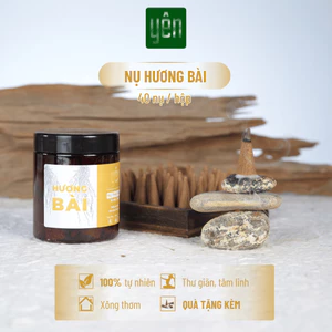 Nụ Hương Bài Yên Hộp 40 Nụ Sạch Ít Khói Tự Nhiên Không Hóa Chất Thờ Cúng Thư Giãn Xông Nhà Tẩy Uế