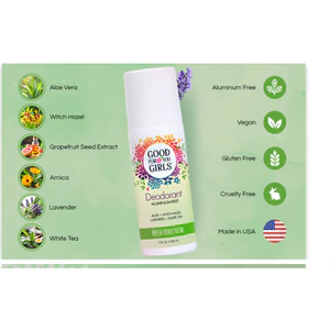 Lăn khử mùi tự nhiên dành cho trẻ em, thanh thiếu niên Kiểm soát mùi 88ml Good For You Girls Deodorant