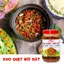 Kho quẹt nồi đất Làng Chài Xưa 250g/hủ thơm ngon đặc biệt full topping