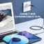 Bộ chuyển đổi điện thoại di động USB 2.0 sang Type-C Bộ chuyển đổi sạc ô tô OTG-SN-SN