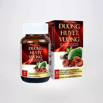 Đường Huyết Vương 30 Viên – Thực Phẩm Thảo Dược Hỗ Trợ Đường Huyết Từ Dây Thìa Canh & Giảo Cổ Lam