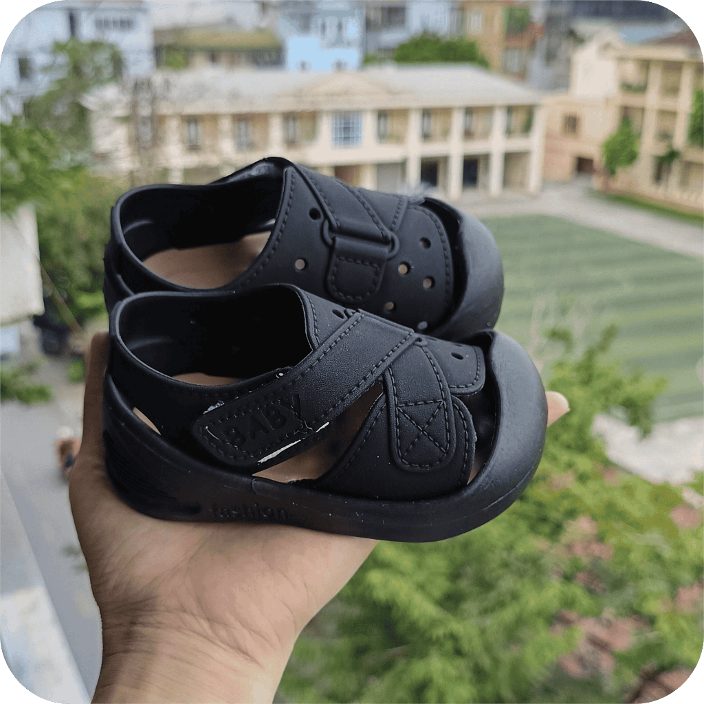 Giày tập đi cho bé chống trơn trượt, dép trẻ em BABY cho bé từ 8 tháng - 5 tuổi, êm, chống trượt