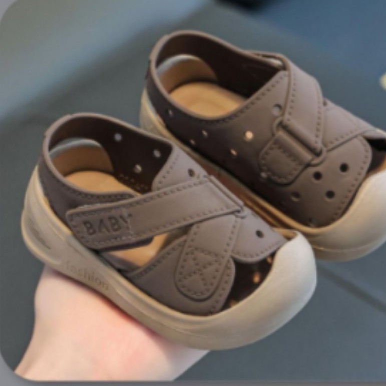 Giày tập đi cho bé chống trơn trượt, dép trẻ em BABY cho bé từ 8 tháng - 5 tuổi, êm, chống trượt
