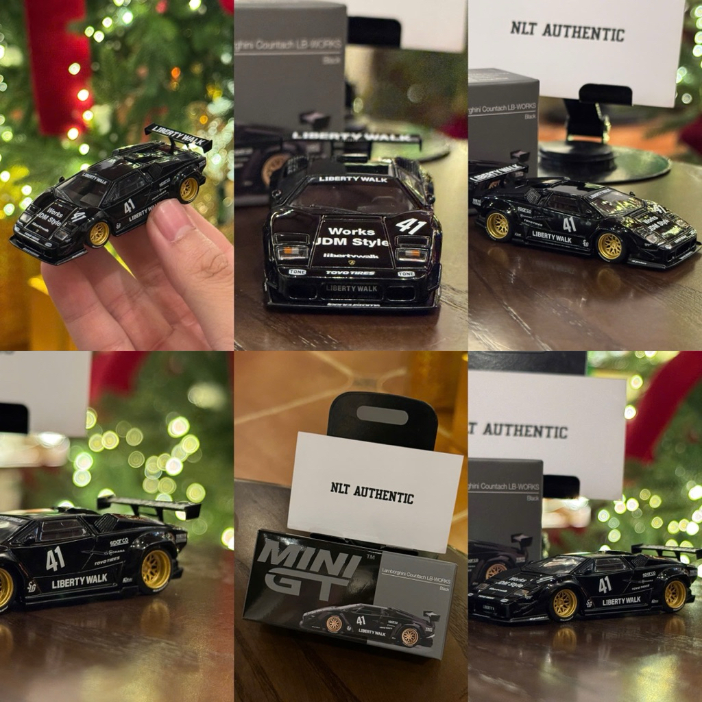 MiniGT Lamborghini Countach LB-WORKS Black ( Newseal ) | Shopee Việt Nam