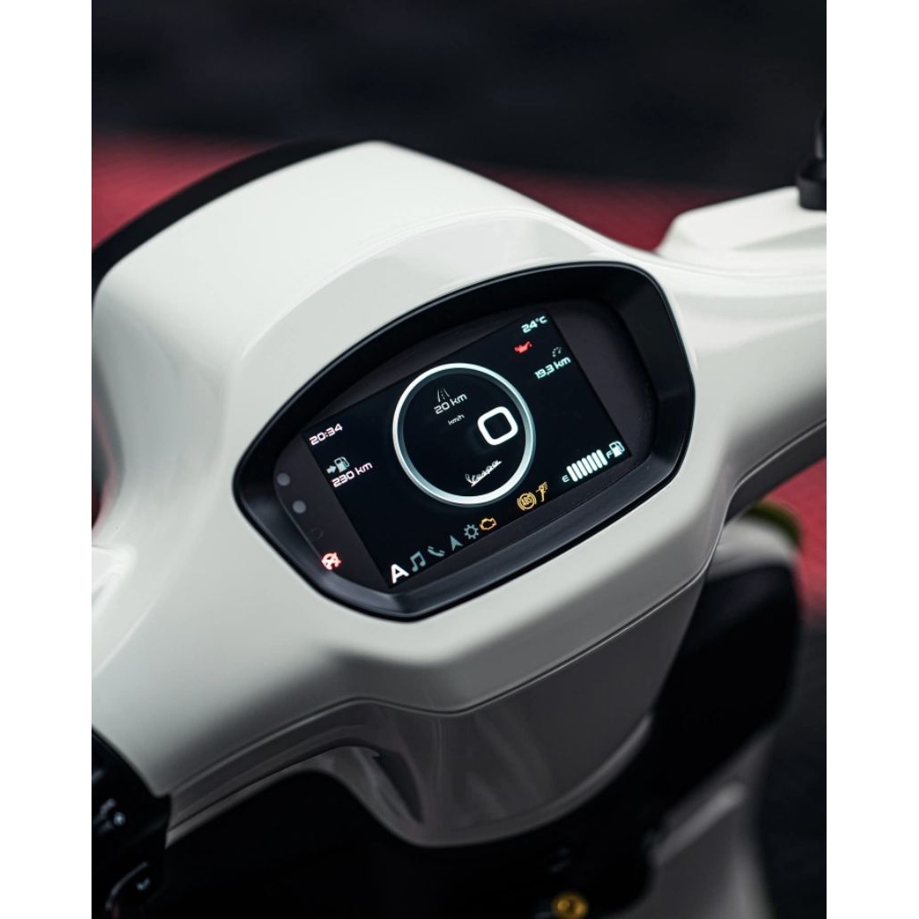 PPF vespa tech, VESPA TECH 2025, Vespa Sprint Tech 2025 ,PPF dán bảo vệ mặt đồng hồ xe, nhập khâu