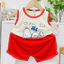 Bộ Ba Lỗ cho bé trai, bé gái 7 - 17kg, Bộ thun lạnh vải đẹp, co giãn, mềm mại, mỏng mát,may rộng rãi