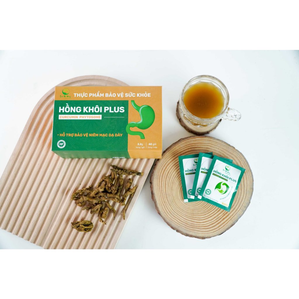 Thảo Mộc Dạ Dày Hồng Khôi Plus Thanh Mộc Hương, Cho Người Viêm Loét Dạ Dày, Tá Tràng, Ợ Hơi, Ợ Chua