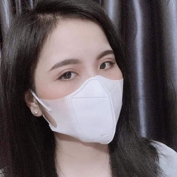 Thùng 200 cái khẩu trang 5D Nhật Ninh 3 lớp kháng khuẩn ôm sát mặt chống bụi mịn