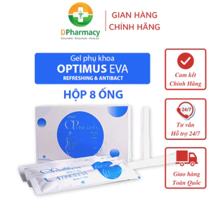 GEL PK OPTIMUS EVA REFRESHING & ANTIBACT, Giúp làm sạch vùng kín, Khử mùi hôi, Duy trì pH tự nhiên