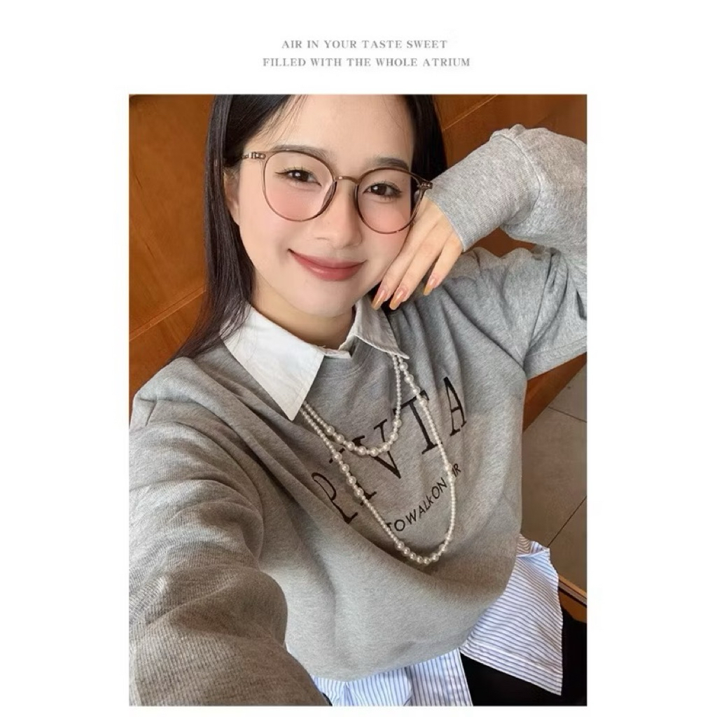 Chuỗi Ngọc Trai Thiết Kế Dây Chuyền Ngọc Nhiều Lớp SION sử dụng Ngọc Trai Đá Loại 1 Nặng Tay Phối Áo Dài Tết