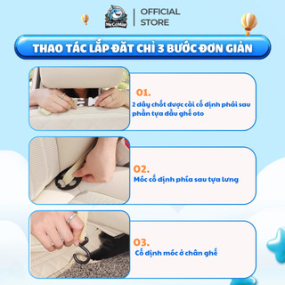 Túi Đựng Đồ Đa Năng Treo Ghế Sau Ô Tô, Thiết Kế Nhiều Ngăn Tiện Lợi, Da PU Cao Cấp Chống Nước Dễ Vệ Sinh