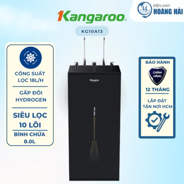 KG10A13 | Máy lọc nước nóng lạnh RO Hydrogen Kangaroo KG10A13 10 lõi lọc, làm lạnh Block