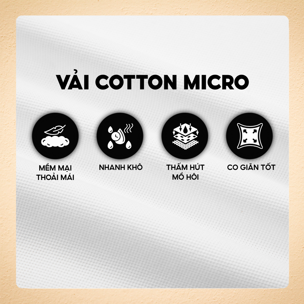 Áo Polo AKHAL nam họa tiết in hình ngựa sắc nét, độc đáo, form regular fit vừa vặn, tay viền đen - FEAER