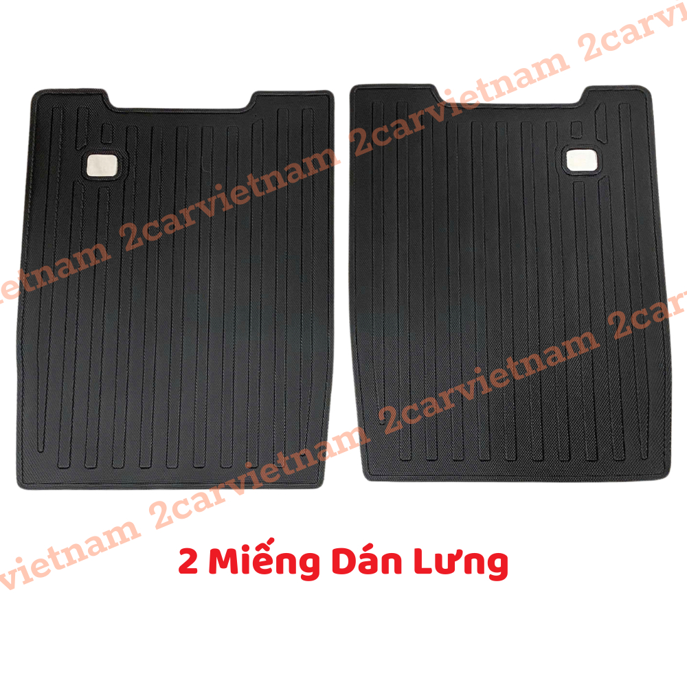 Lót cốp nhựa, lót lưng ghế sau xe Vinfast Limo Green / MPV 7, MPV7 không thấm nước, đàn hồi, dễ vệ sinh