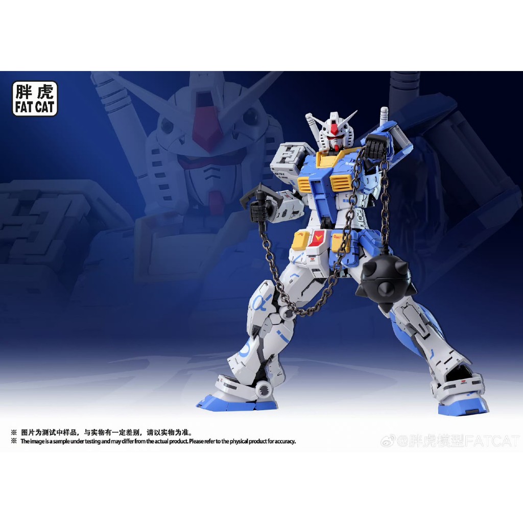 Mô Hình Lắp Ráp FAT CAT RG 1/100 RX-78-2 2.0 