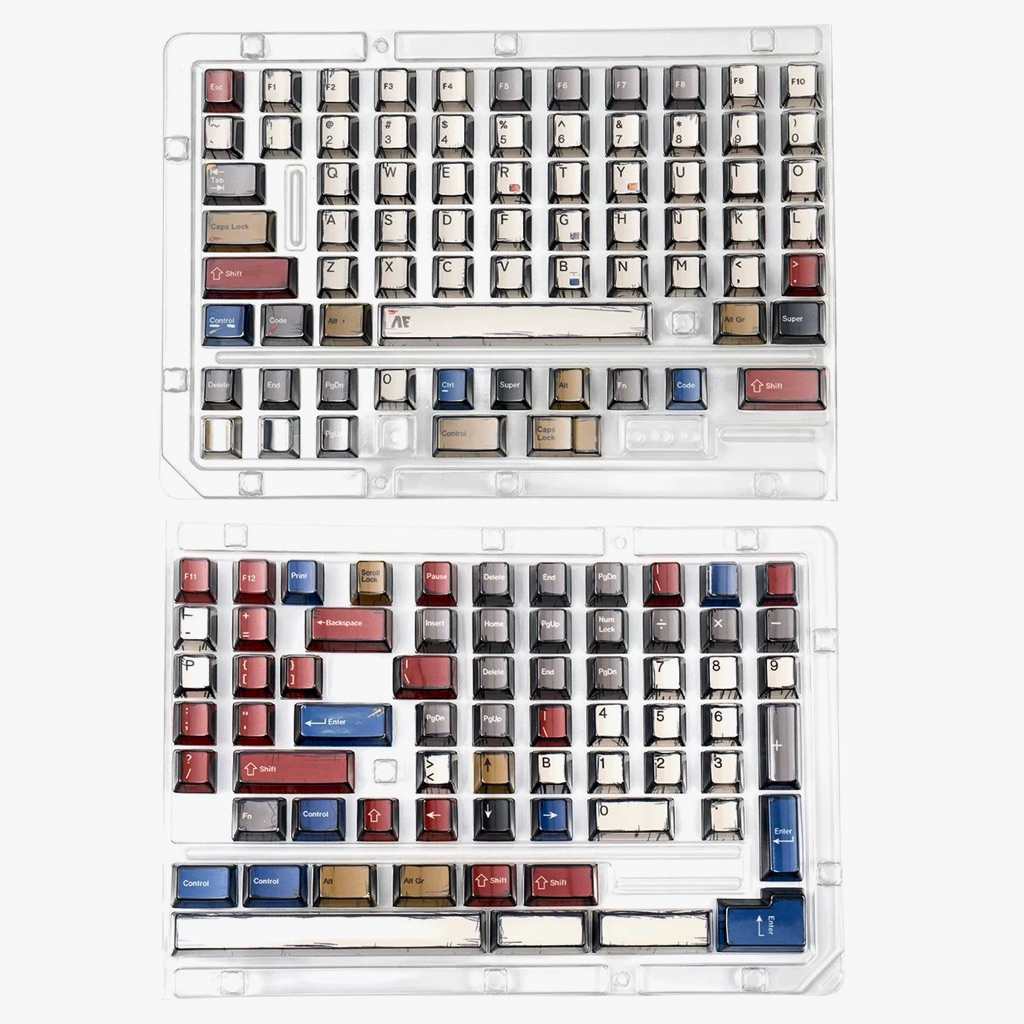 Keycap Comic Gundam  | NDN Studio | Profile Cherry | Keyboard Studio | BigBuy360 - bigbuy360.vn