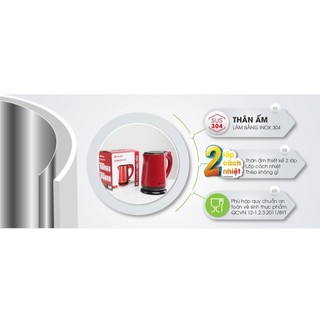 Ấm siêu tốc 1,7 lít Rạng Đông Đun nước nhanh chóng và dễ dàng Model: RD - AST17P1 - Senvangvn