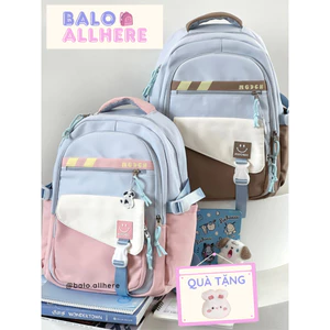 BaLo (XINHXINH) [ORDER] Balo Đi Học Lớn Nhiều Ngăn Chống Nước BL73