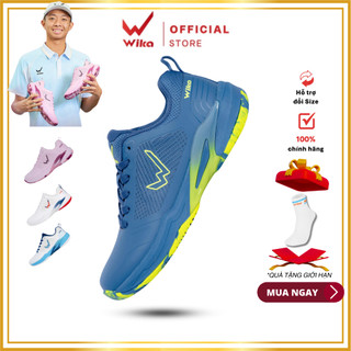 Giày Pickleball , Cầu Lông Wika Varus, Thanh Định Hình Chống Xoắn, Đế TPU, Đế Cao Su Bám Sân